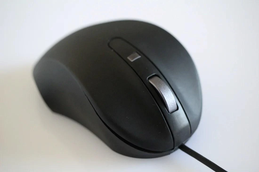Pelė Myszka Matias PTB Mac USB-C su laidu juoda