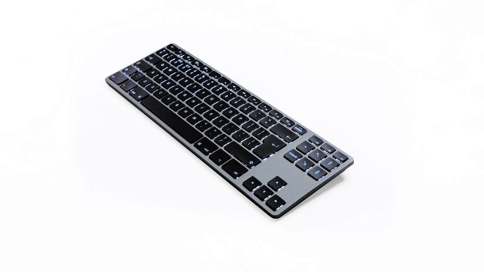 Matias Klaviatūra aliuminio Mac Tenkeyless RGB Kosminė pilka