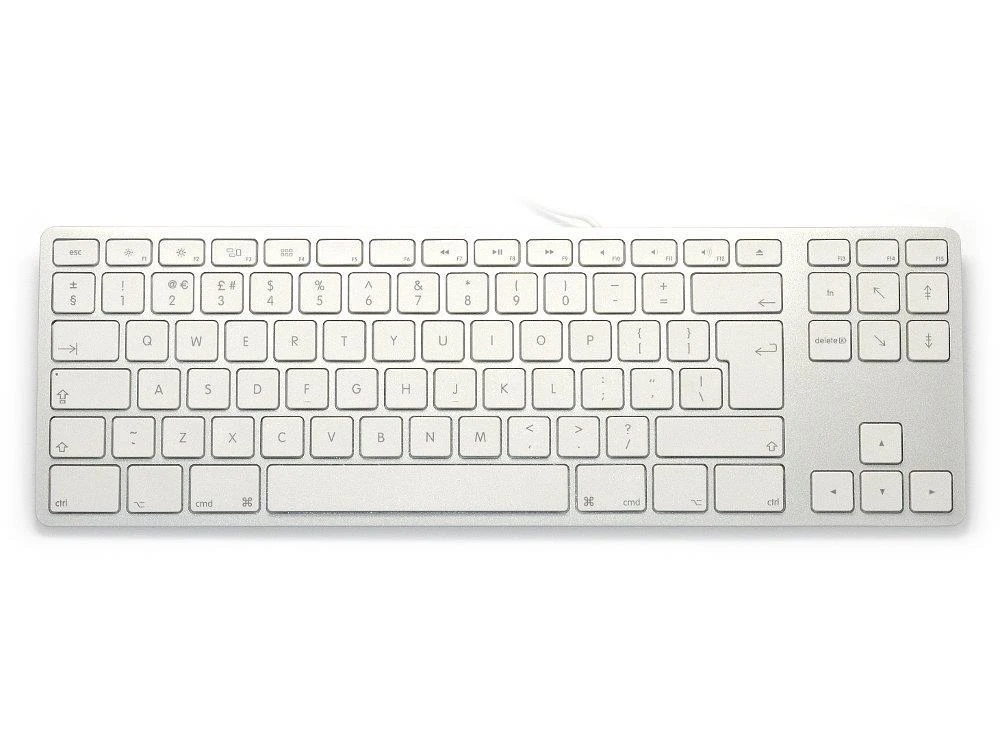 Matias Klaviatūra aluminum Mac Tenkeyless Sidabrinis