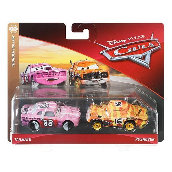 Mattel CARS 3 dviejų automodelių rinkinys Die Cast, DXV99