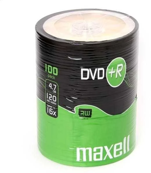 Maxell DVD + R 4,7 GB 16x100 vnt (275737.30.TW)