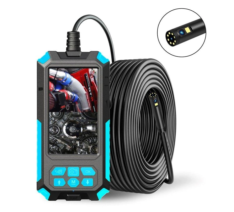 Apžiūros kamera MBG Line P50 Duo Endoskopas 9 LED 2x Full HD 5m