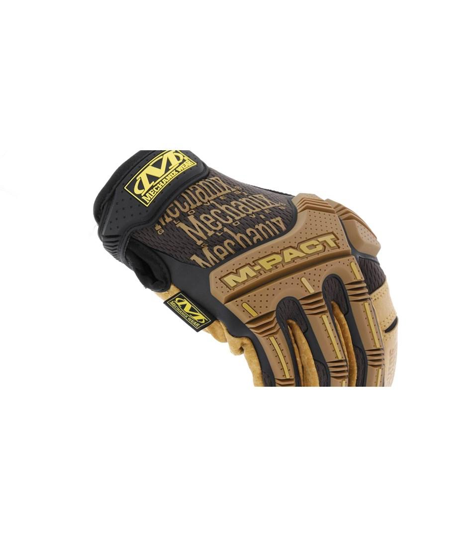 Mechanix Wear PirštinėsMechanix Durahide™ M-Pact® XL dydis. Velcro, TrekDry®, oda, delno, krumplių, pirštų apsauga, D30® apsauga nuo vibracijos