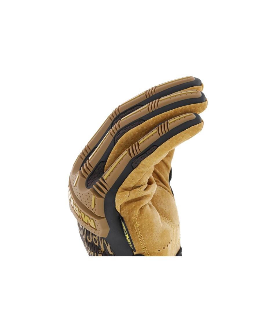 Mechanix Wear PirštinėsMechanix Durahide™ M-Pact® XL dydis. Velcro, TrekDry®, oda, delno, krumplių, pirštų apsauga, D30® apsauga nuo vibracijos