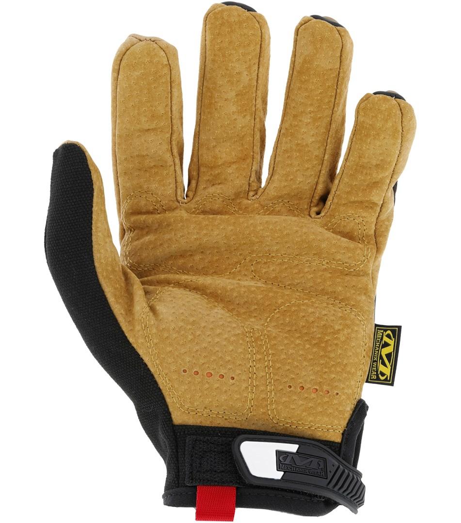 Mechanix Wear PirštinėsMechanix Durahide™ M-Pact® XL dydis. Velcro, TrekDry®, oda, delno, krumplių, pirštų apsauga, D30® apsauga nuo vibracijos