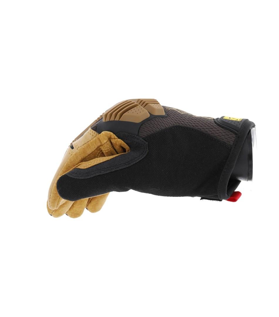 Mechanix Wear PirštinėsMechanix Durahide™ M-Pact® XL dydis. Velcro, TrekDry®, oda, delno, krumplių, pirštų apsauga, D30® apsauga nuo vibracijos