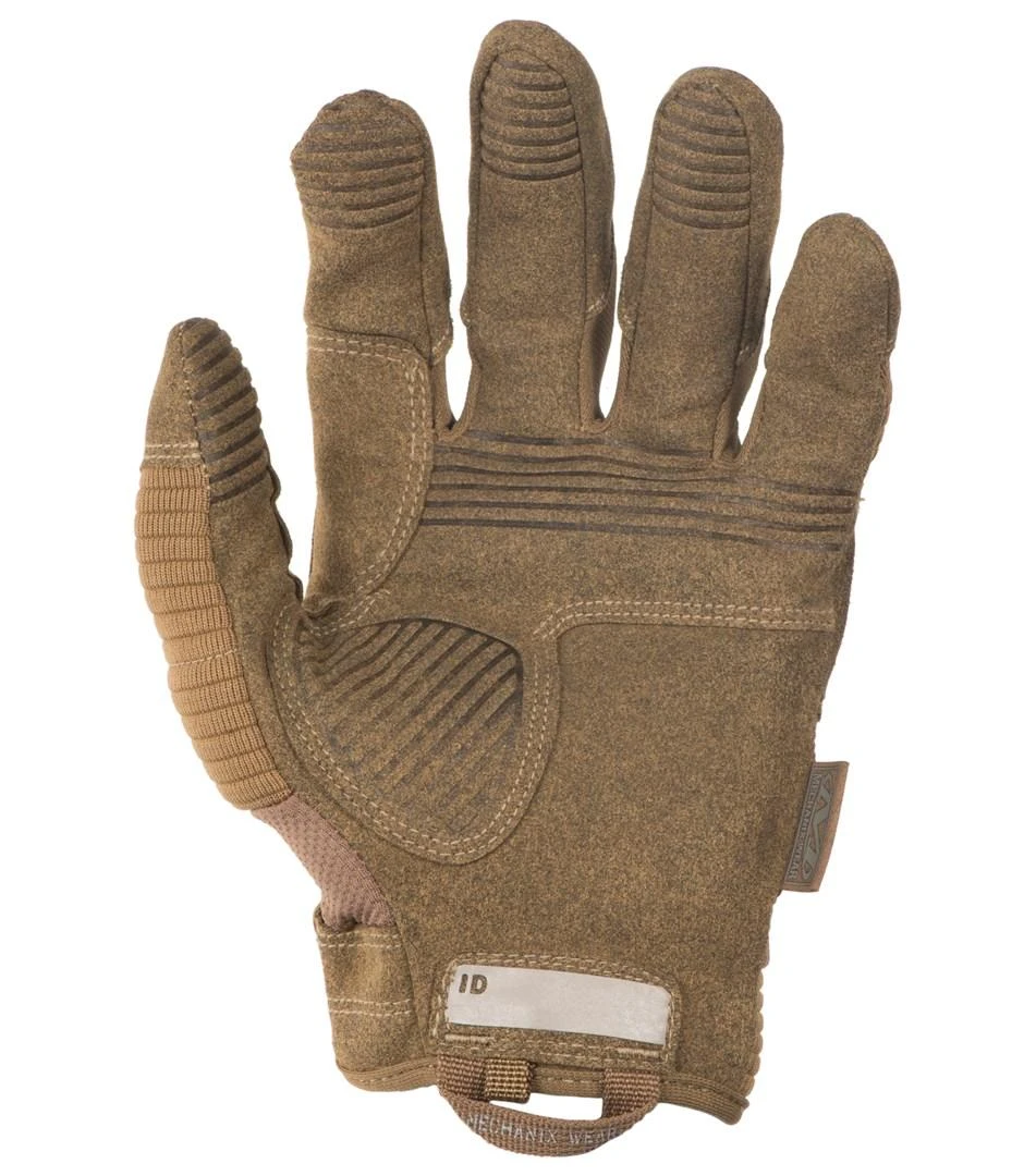 Mechanix Wear Pirštinės Mechanix M-Pact® 3 Coyote L dydis. Velcro, TrekDry®, dirbtinė oda, delno, Kevlar® krumplių, Armortex®, pirštų apsauga, D30® apsauga nuo vibracijos