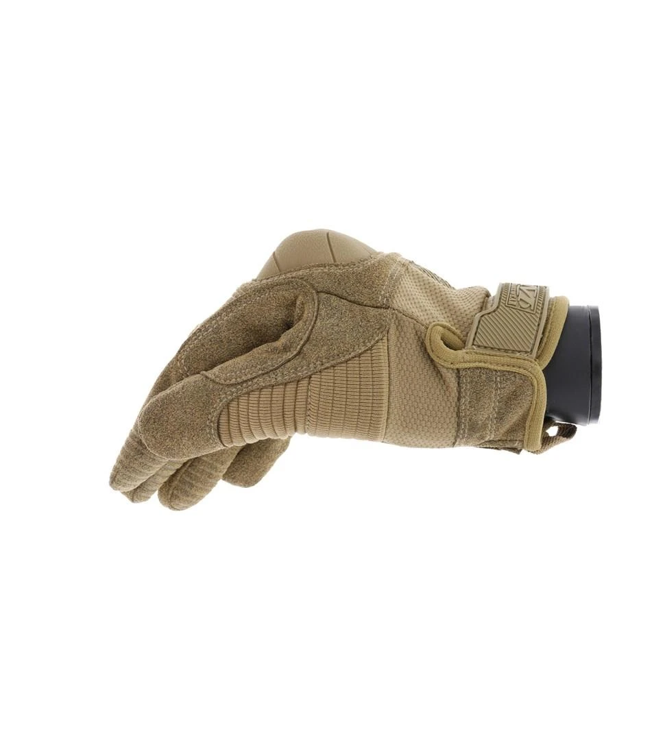 Mechanix Wear Pirštinės Mechanix M-Pact® 3 Coyote L dydis. Velcro, TrekDry®, dirbtinė oda, delno, Kevlar® krumplių, Armortex®, pirštų apsauga, D30® apsauga nuo vibracijos