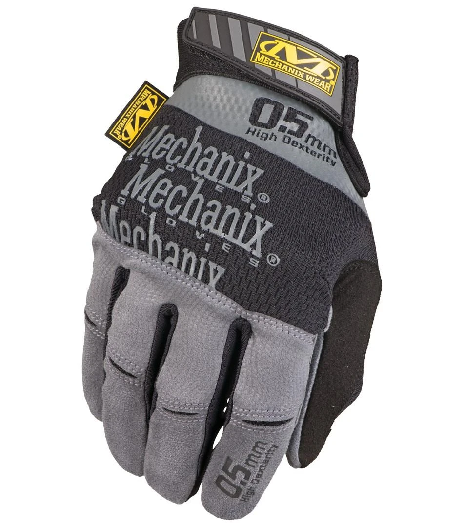 Mechanix Wear Pirštinės Mechanix Specialty Hi-Dexterity 0.5 XL dydis. 0,5mm storio delnas. Velcro, dirbtinė oda, TrekDry®, Lycra