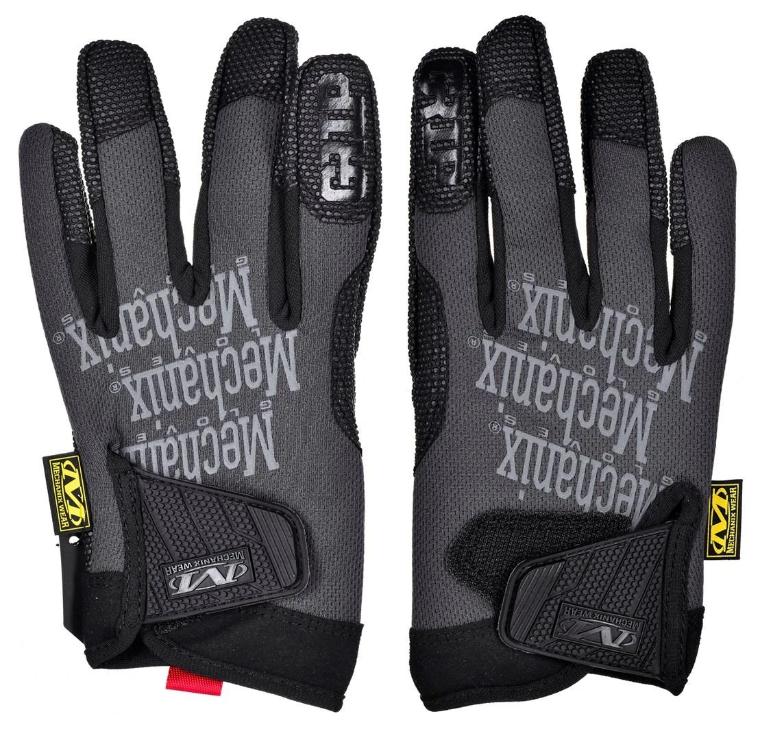 Mechanix Wear Pirštinės Mechanix Specialty Grip juodos/pilkos M dydis. Velcro, gumuotas delnas, Trek Dry