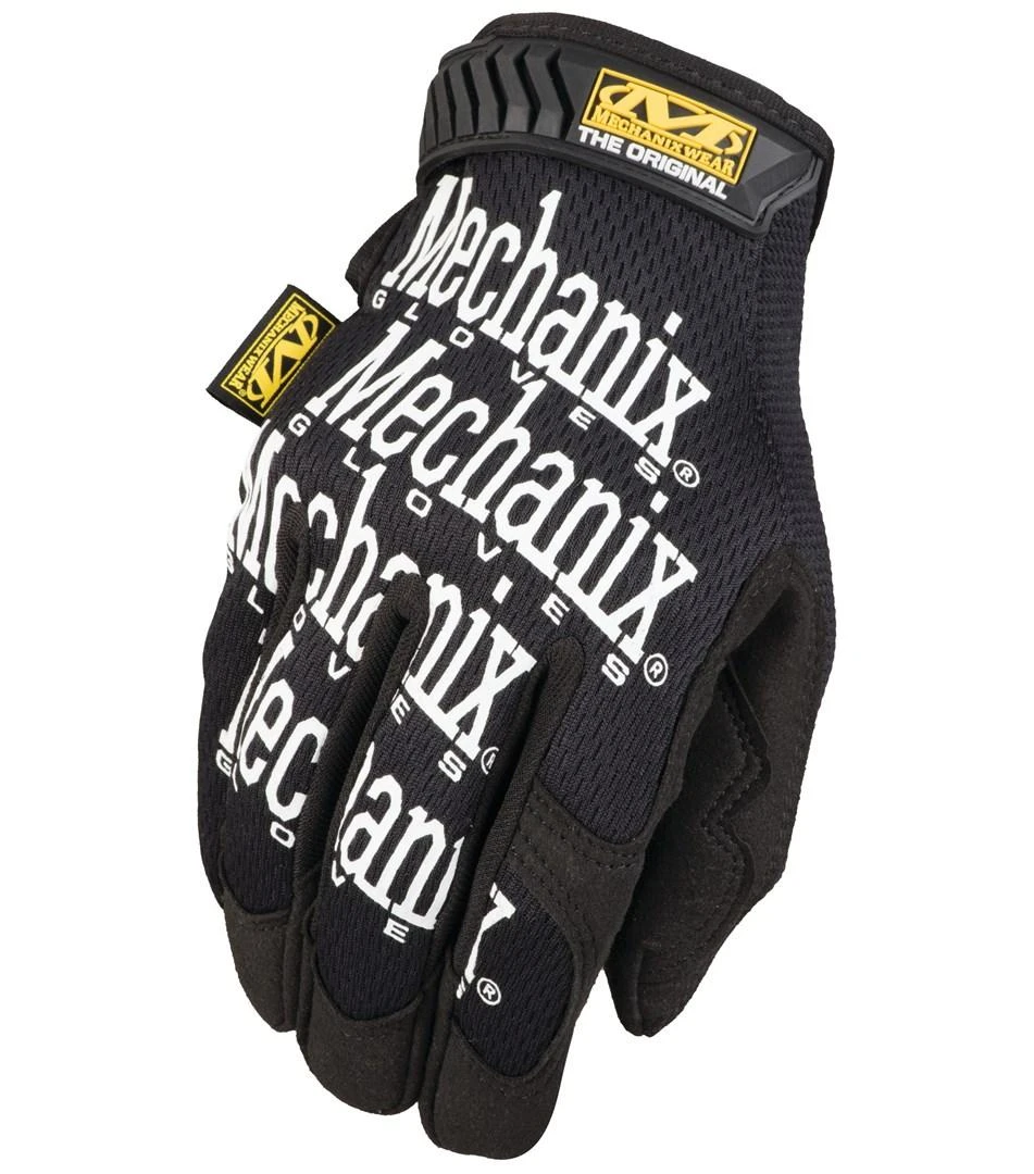 Mechanix Wear Pirštinės The Original® juodos S dydis. Velcro, dirbtinė oda, TrekDry®