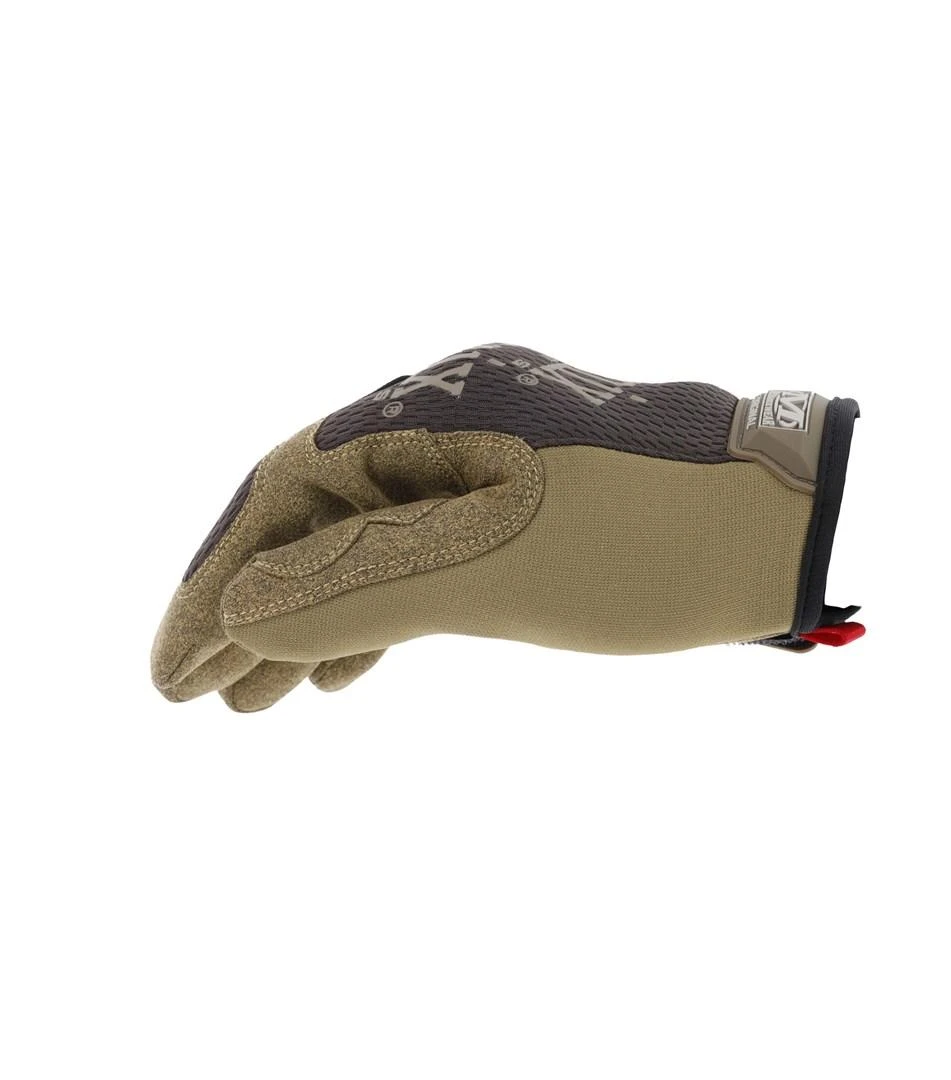 Mechanix Wear Pirštinės The Original® rudos L dydis. Velcro, dirbtinė oda, TrekDry®