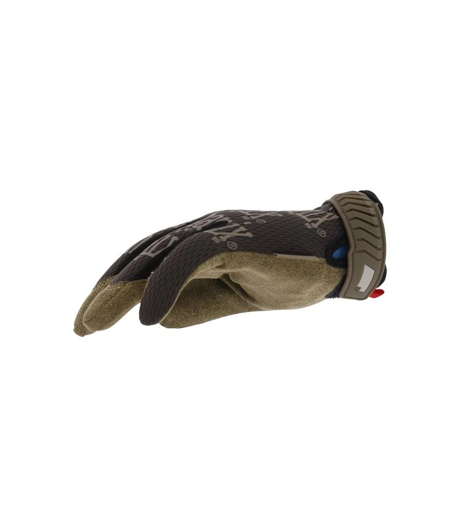 Mechanix Wear Pirštinės The Original® rudos L dydis. Velcro, dirbtinė oda, TrekDry®