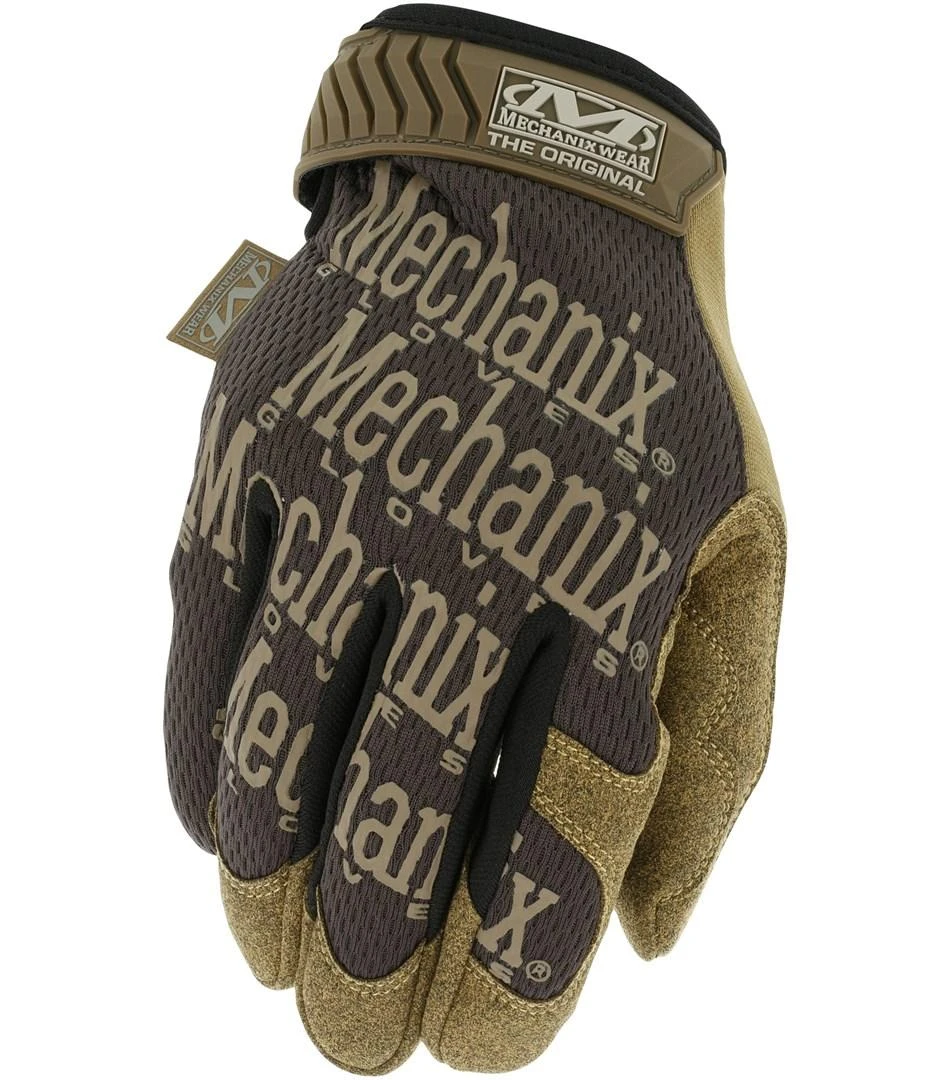 Mechanix Wear The Original rudos pirstines su logotipais