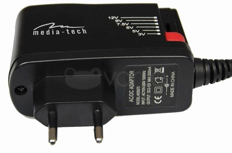 Universalus įkrovimo adapteris Media-Tech MT6267 V2