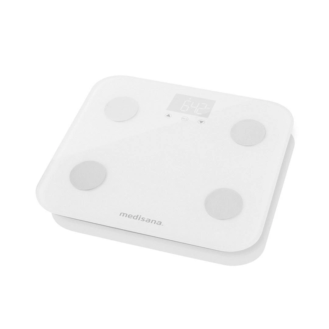 Medisana BS 600 Connect WiFi kūno analizės svarstyklės (baltas)