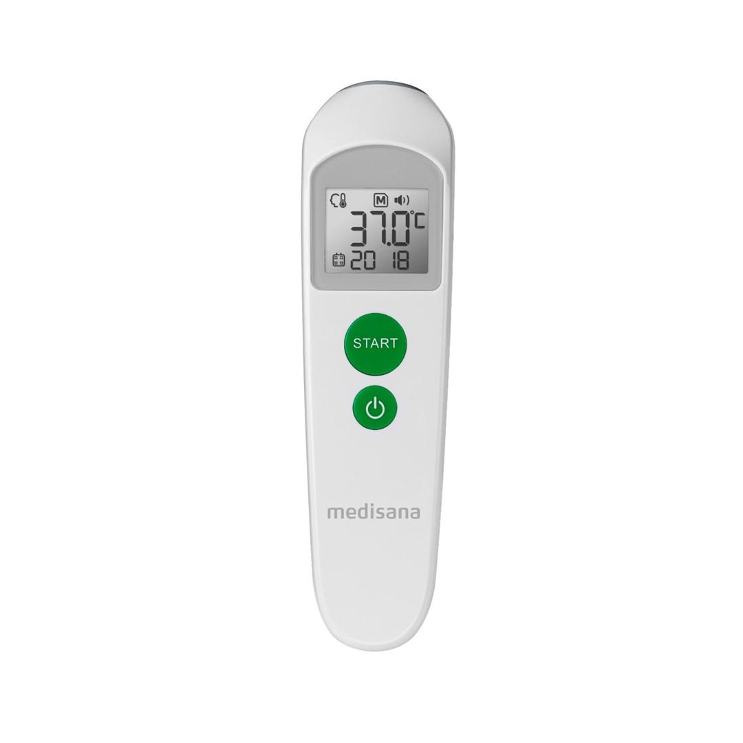 Medisana TM 760 Remote sensing thermometer Baltas Forehead Mygtukai