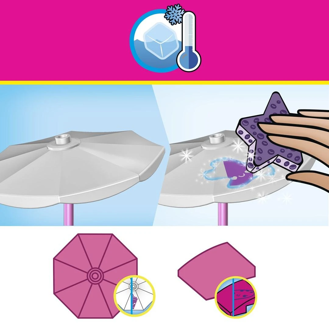 Mattel Kaladėlės Barbie kabrioletas linksmai kelionei