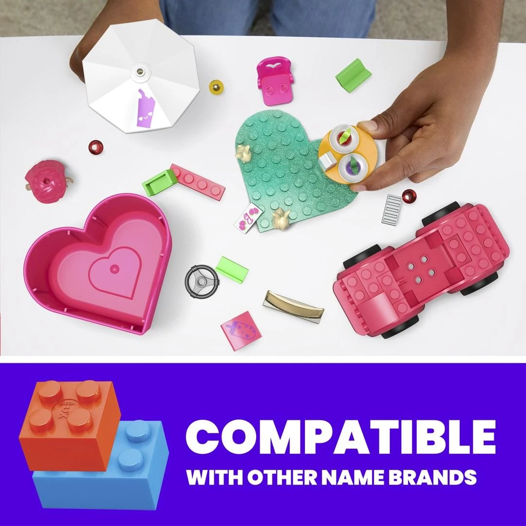 Mattel Kaladėlės Barbie kabrioletas linksmai kelionei