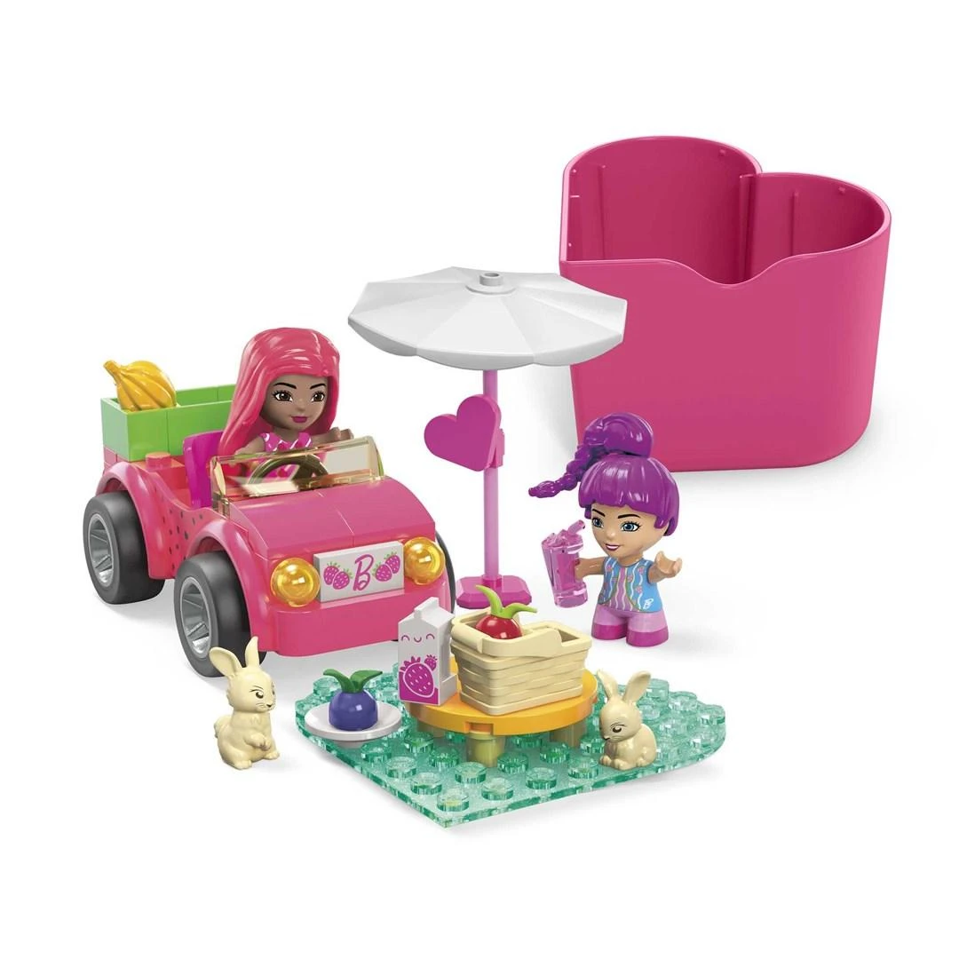 Mattel Kaladėlės Barbie kabrioletas linksmai kelionei