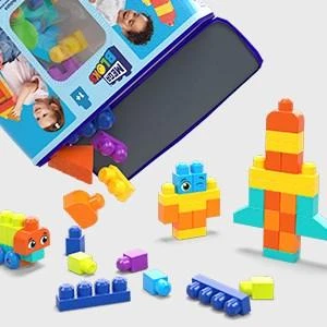 Mega bloks kaladėlių rinkinys (150 det.)