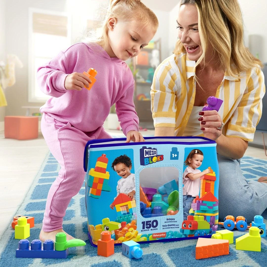 Mega bloks kaladėlių rinkinys (150 det.)
