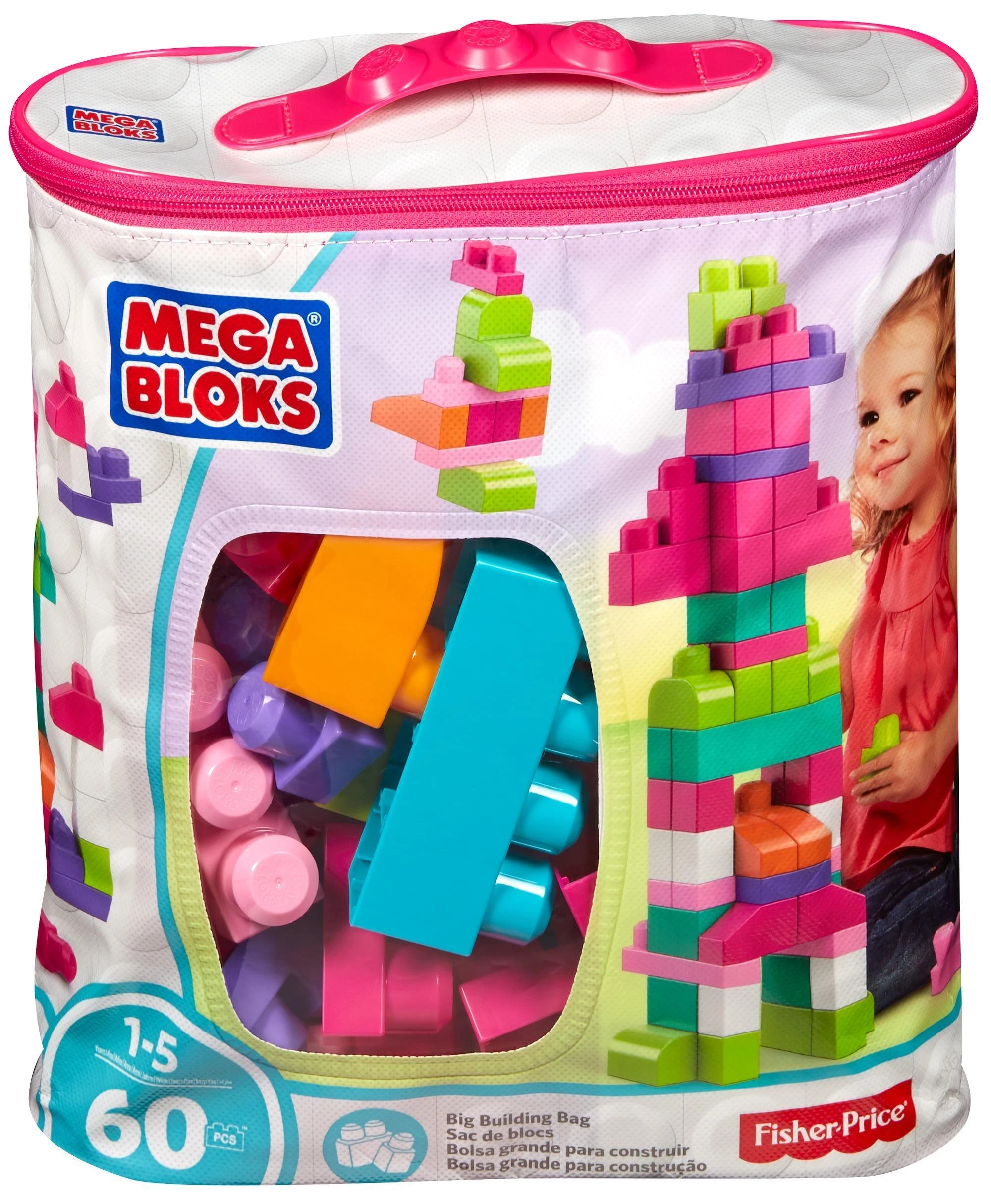 Kaladėlių rinkinys MEGA BLOKS CYP67 (60 detalių), atsitiktinis variantas