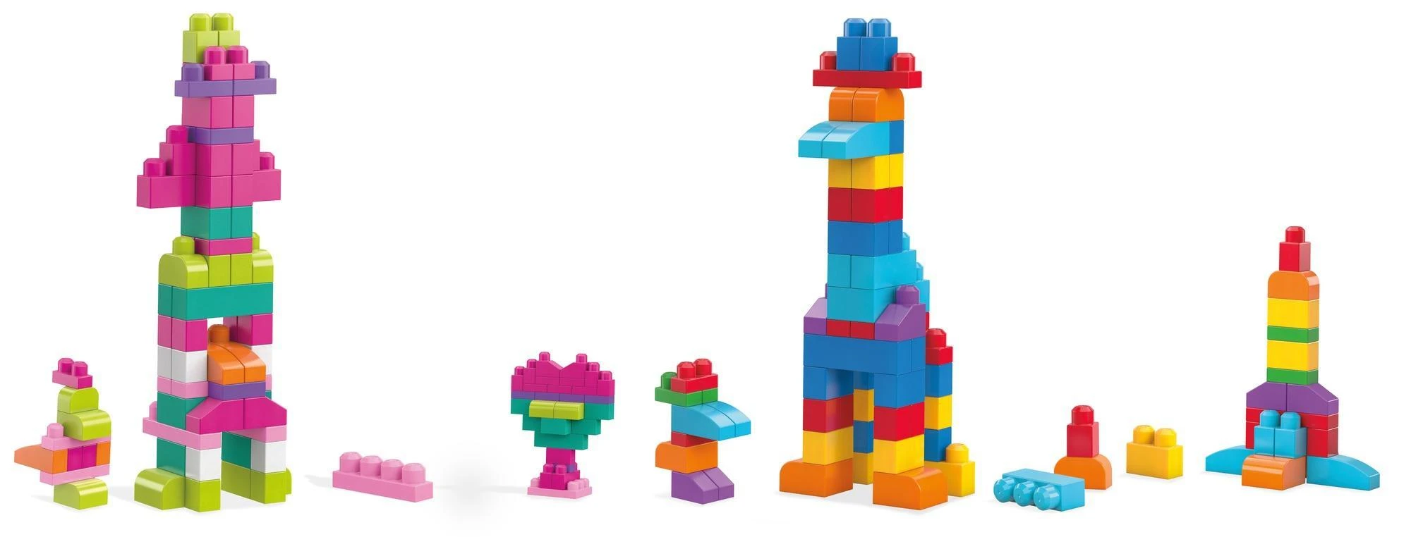 Kaladėlių rinkinys MEGA BLOKS CYP67 (60 detalių), atsitiktinis variantas