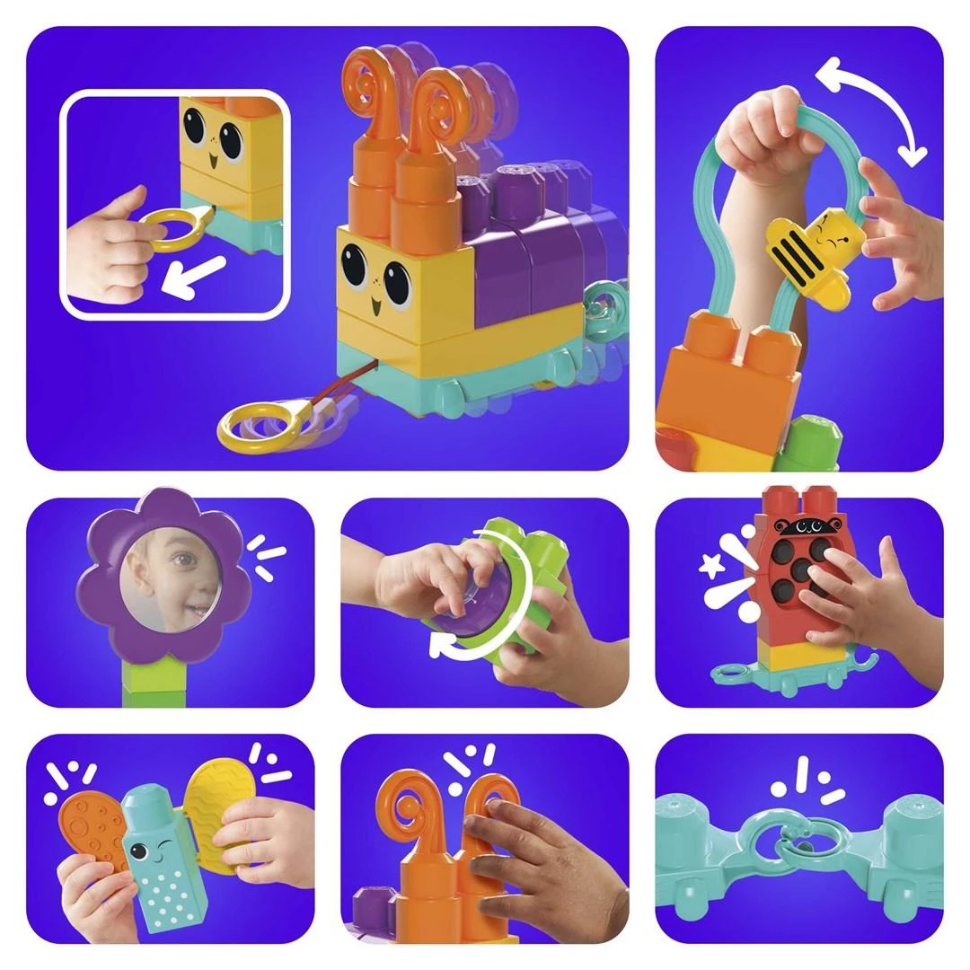 Mega Bloks rinkinys "Šliaužianti kirmėlytė"