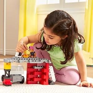 Pow Patrol Mega Bloks rinkinys „Maršalo gaisrinės sunkvežimis“