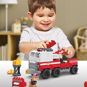 Pow Patrol Mega Bloks rinkinys „Maršalo gaisrinės sunkvežimis“