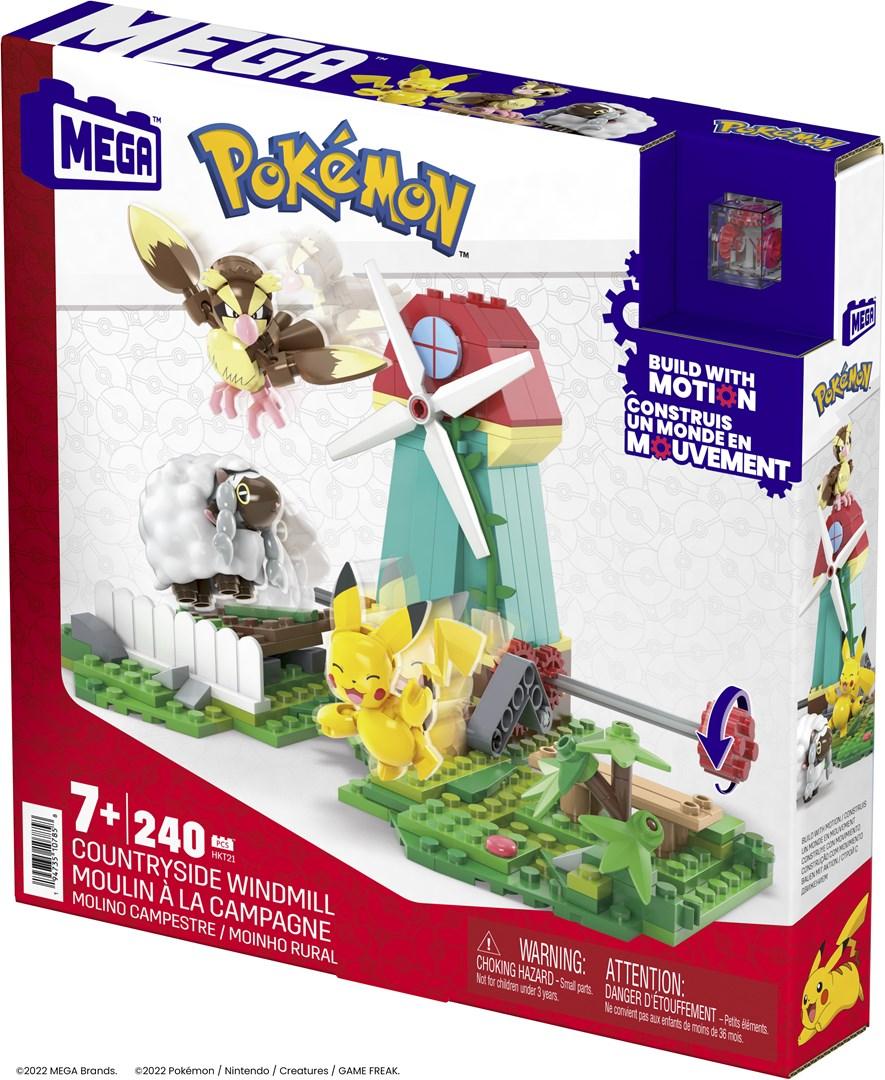 Mega Bloks „Mega Construx Pokemon“ rinkinys „Vėjuotas kaimas“