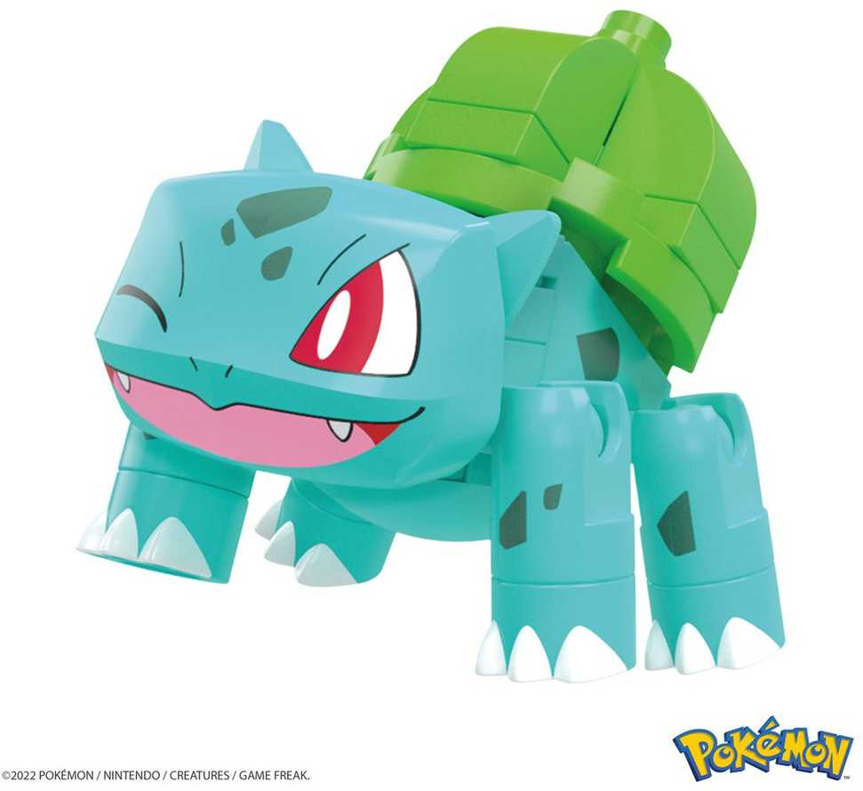 Mattel Mega Construx Blocks Pokemon Bulbasaur Forest Fun