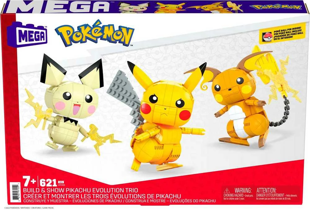 Nezatříděno „Mega Bloks Construx Pokemon Trio“ (GYH06)
