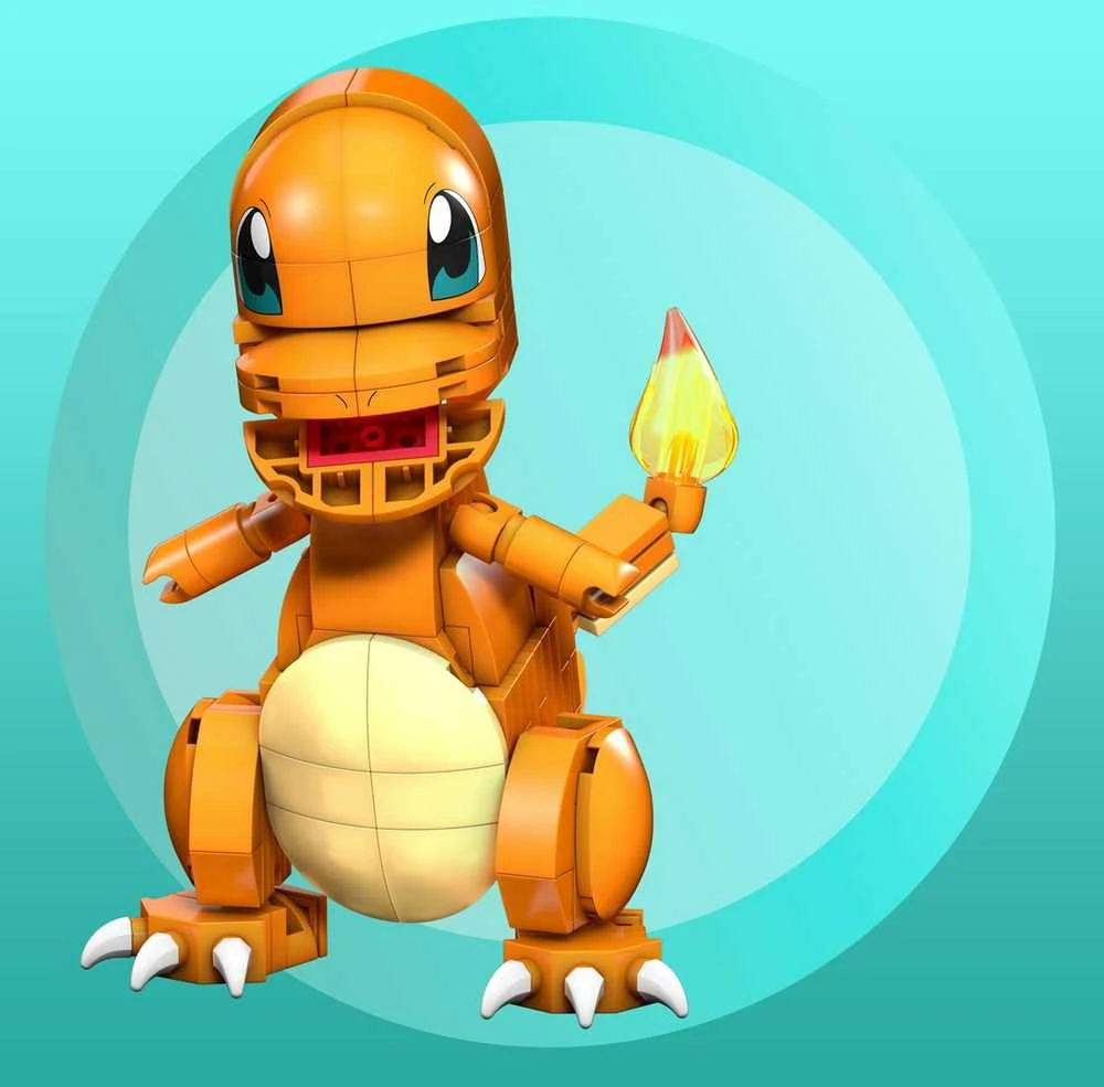 Mattel MEGA CONSTRUX POKEMON rinkinys – Charmander (GKY96)
