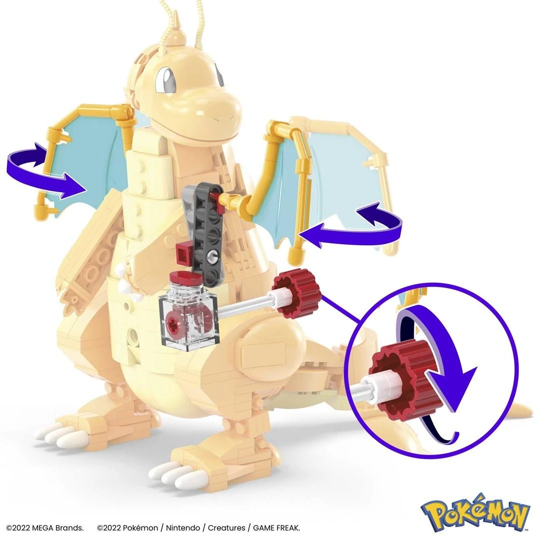 Mattel „Mega Construx Pokemon“ rinkinys „Dragonite“