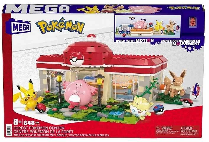 Mattel Mega Pokemon Forest Pokemon centras