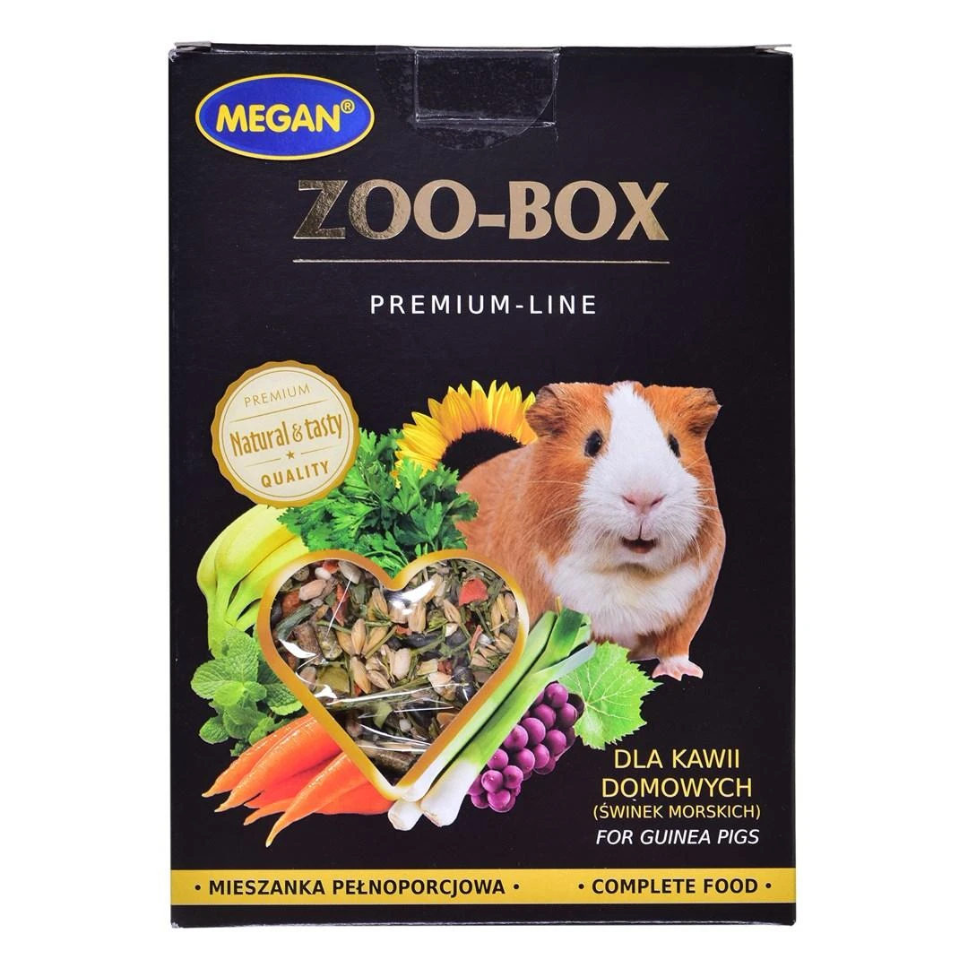 Pašaras jūrų kiaulytėms Megan Zoo-Box, 550 gr