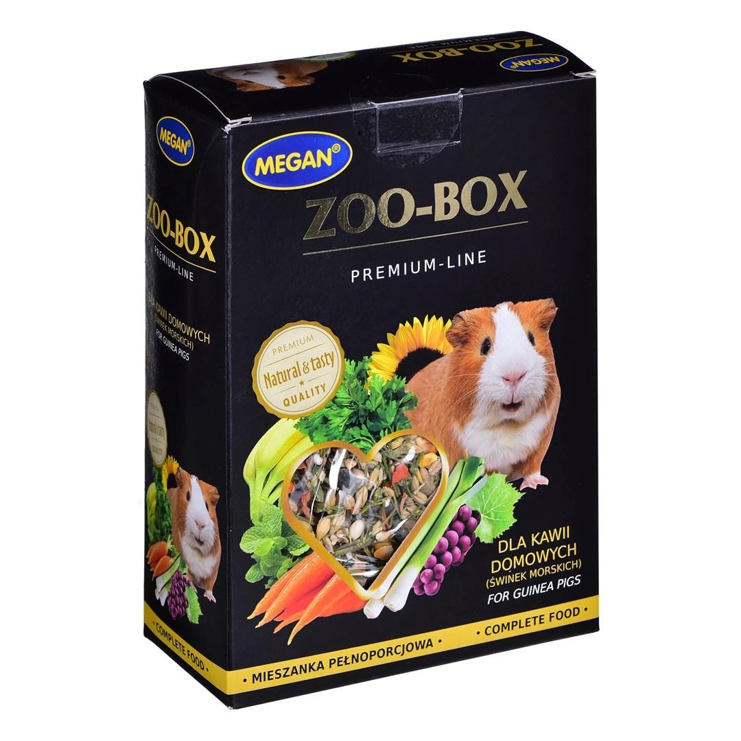 Pašaras jūrų kiaulytėms Megan Zoo-Box, 550 gr