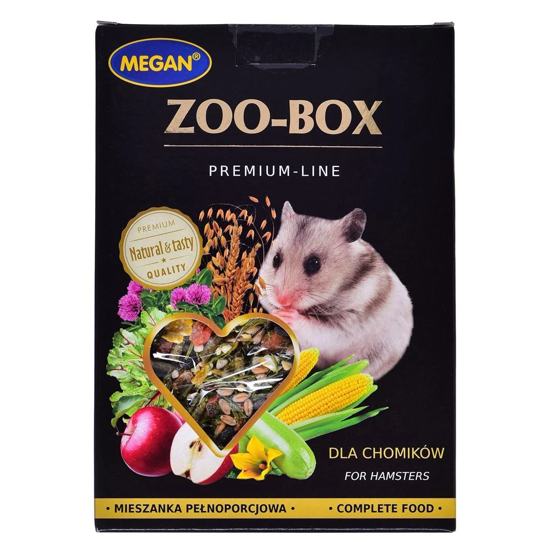Pašaras žiurkėnams Megan Zoo-Box Premium Line, 520 gr