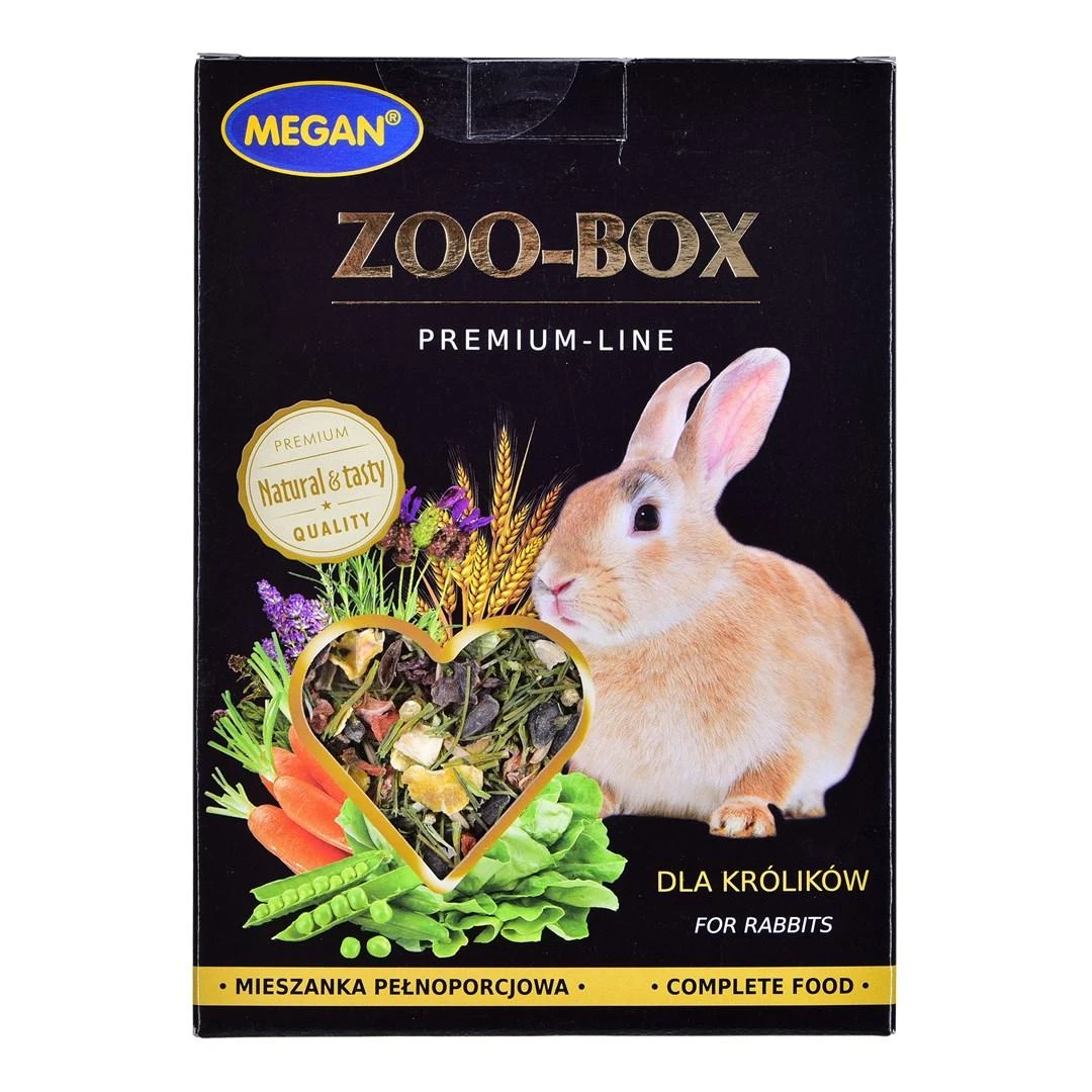 Pašaras triušiams Megan Zoo-Box, 420 gr