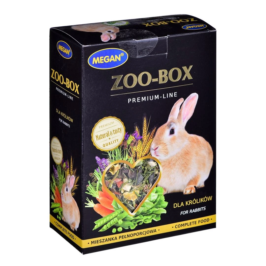 Pašaras triušiams Megan Zoo-Box, 420 gr