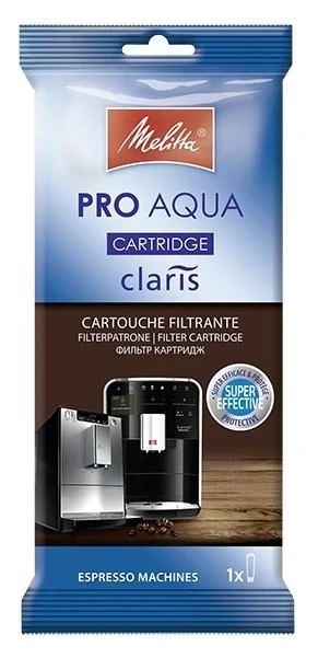 Melitta „PRO AQUA“ filtro kasetė pilnai automatiniams kavos aparatams, 1 vnt. aprašymas - Prekės nuotrauka