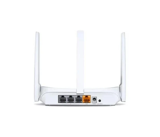 TP-Link „Mercusys“ | Belaidis N maršrutizatorius | MW305R | 802.11n | 300 Mbit/s | 10/100 Mbit/s | Ethernet LAN (RJ-45) jungtys 3 | Tinklo palaikymas: Ne | MU-MiMO: Ne | Mobilusis plačiajuostis ryšys: Ne | Antenos tipas: 3 fiksuotos | Ne
