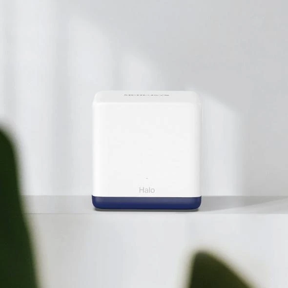 Maršrutizatorius TP-Link „Mercusys“ | AC1900 viso namo tinklinio „Wi-Fi“ sistema | „Halo H50G“ (3 vnt. pakuotė) | 802.11ac | 1300+600 Mbps | Ethernet LAN (RJ-45) jungtys 3 | Tinklo palaikymas: Taip | MU-MiMO: Taip | Mobilusis plačiajuostis ryšys: Be