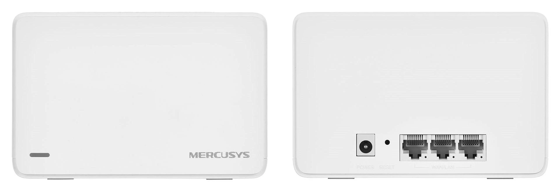 Mercusys | AX3000 viso namo tinklelio „Baltas WiFi 6“ sistema su PoE | „Halo H80X“ (2 vnt.) | 802.11ax | 574+2402 Mbit/s | 10/100/1000 Mbit/s | Ethernet LAN (RJ-45) jungtys 3 | Tinklo palaikymas: Taip | MU-MiMO: Taip | Ne, mobilusis plačiajuostis ryšys | Antenos tipas: Vidinė