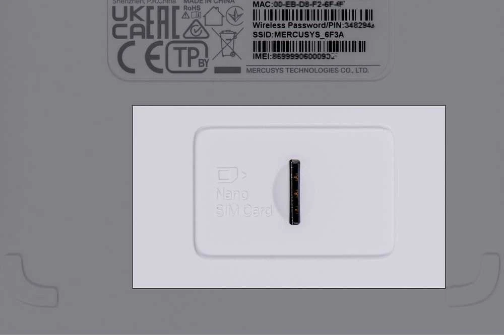 Maršrutizatorius Mercusys MB110-4G belaidis maršruto parinktuvas Ethernet Single-band (2,4 GHz) Baltas