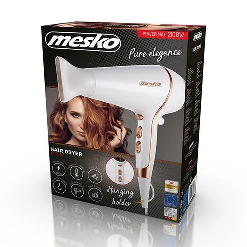 Plaukų džiovintuvas Dryer for hair Adler MESKO MS 2250 (2100W, baltos spalvos)