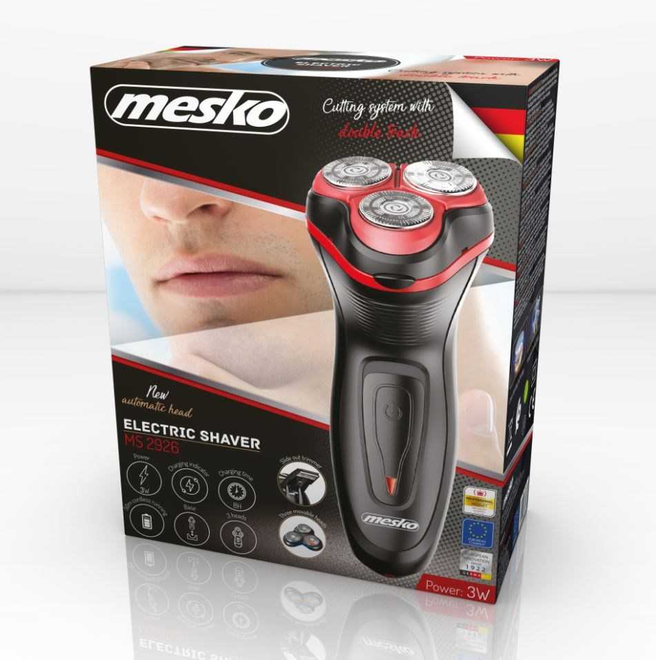 Mesko | Electric Shaver | MS 2926 | Operating time (max) 30 min | NiMH | Juodas