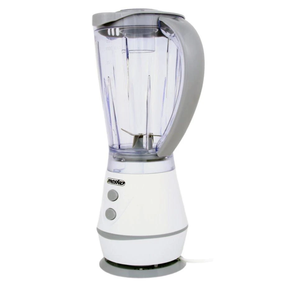Mesko | MS 4060 | Stalviršis | 500 W | Stiklainio medžiaga Plastikas | Stiklainio talpa 1 L | Baltas/ pilkas